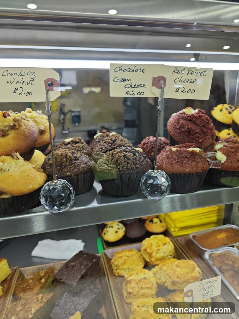 Muffins and Scones Display