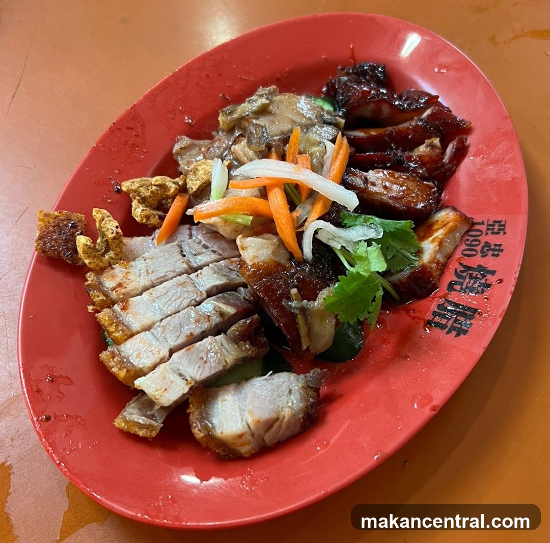 Roast Pork and Char Siu Platter