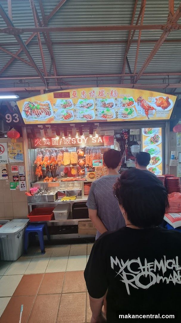 Food Stall with Roasted Meats