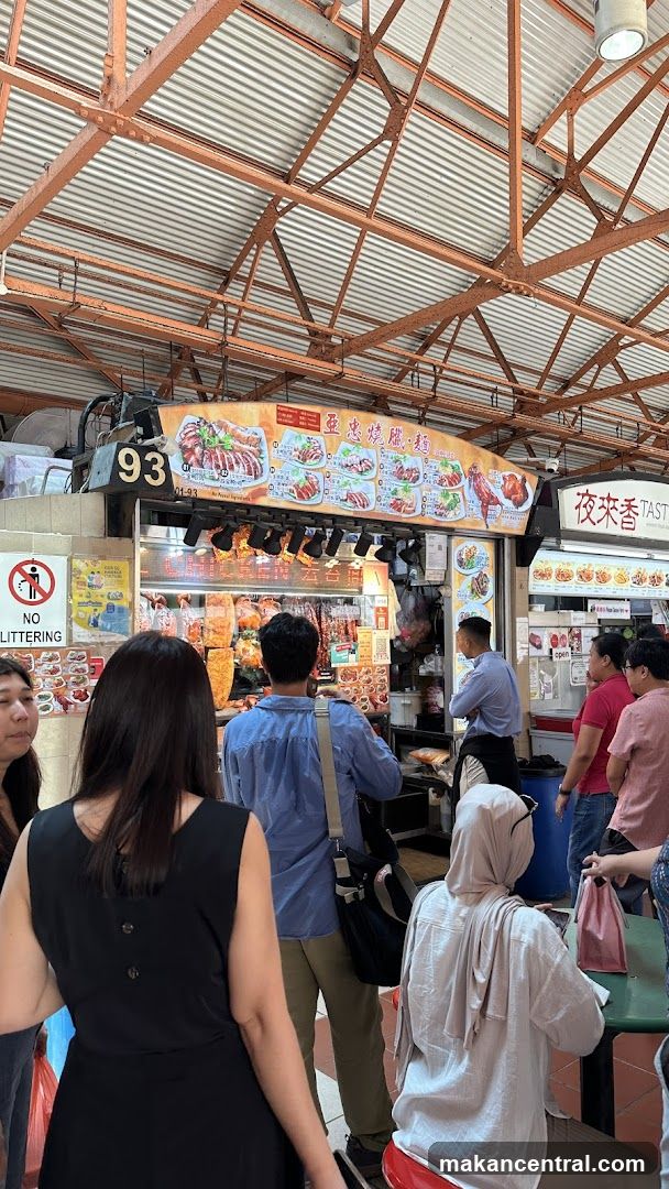 Food Stall with Roasted Meats