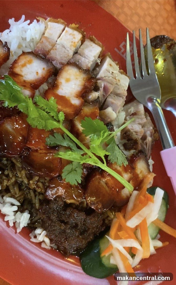 Roast Pork and Char Siu Rice