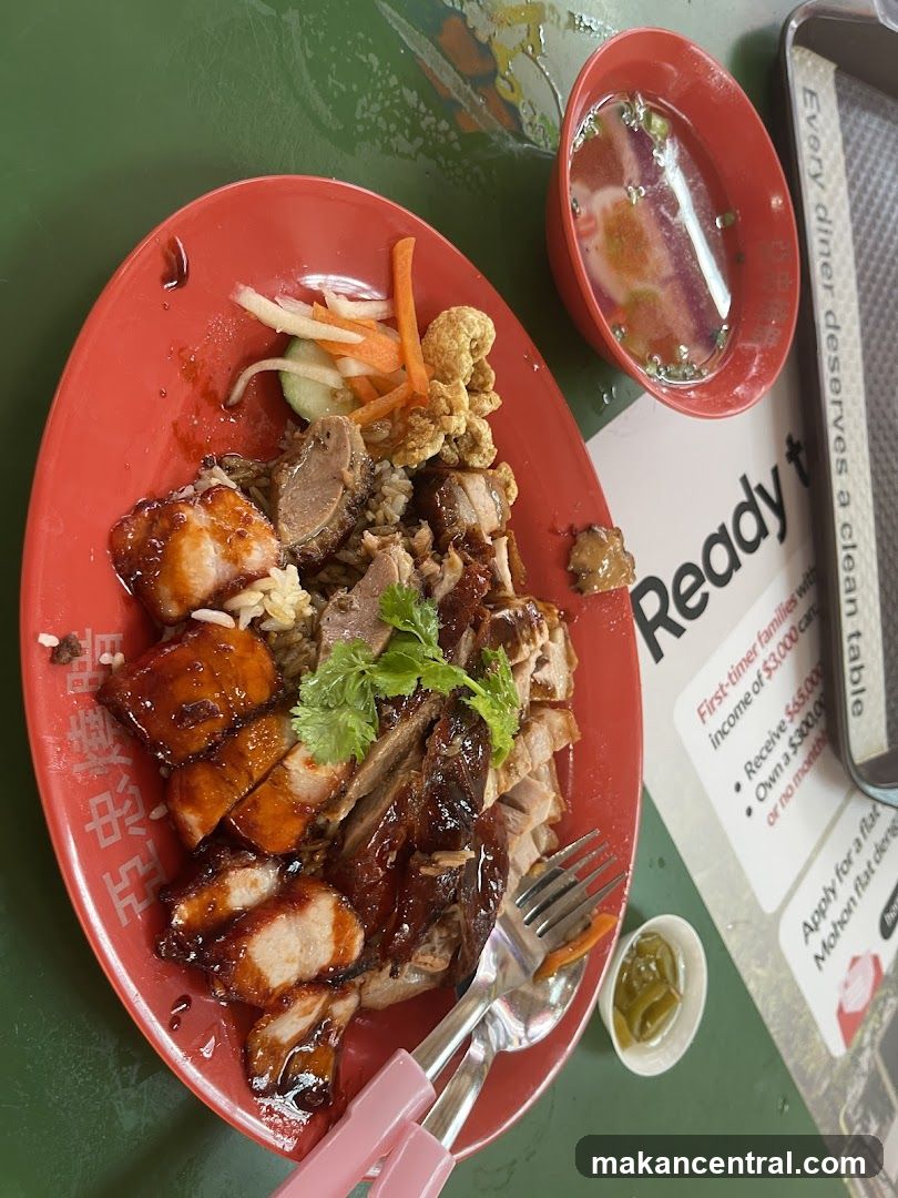 Roast Duck Rice