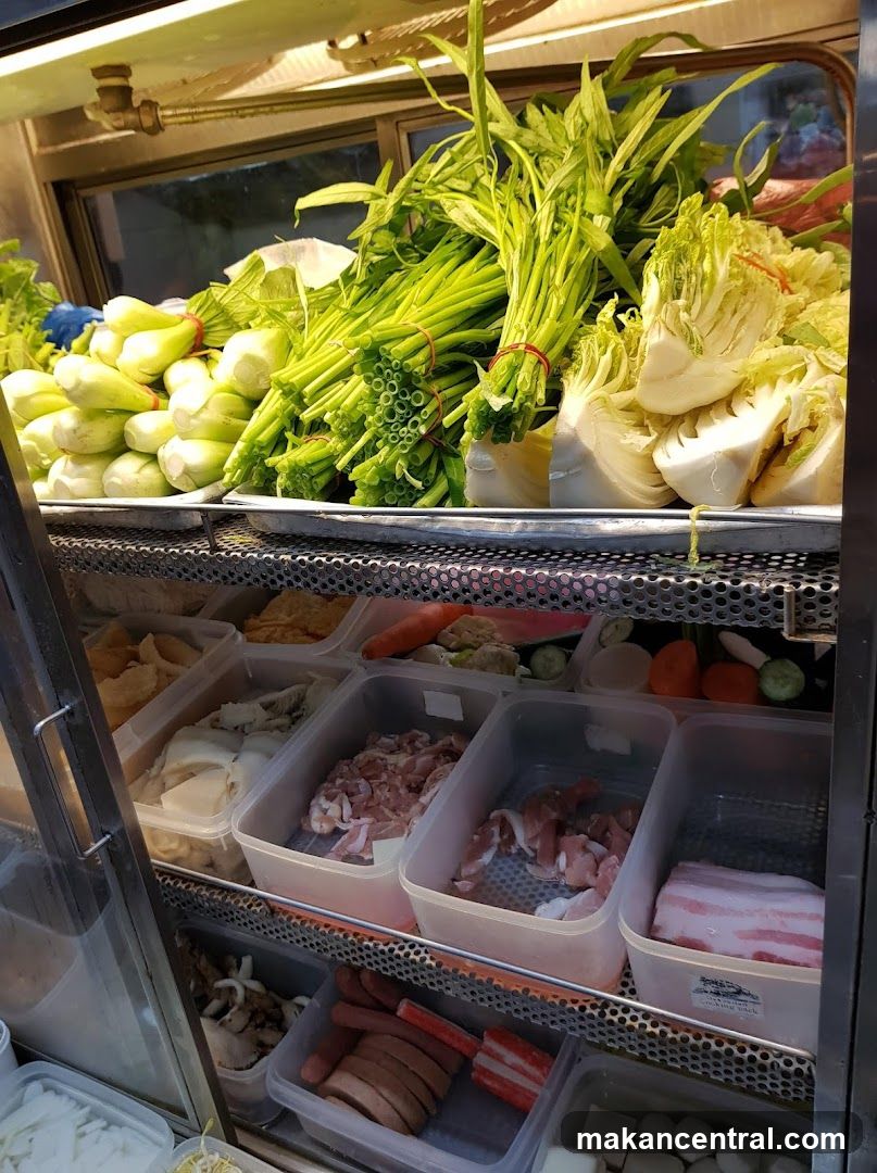 Fresh Ingredients Display