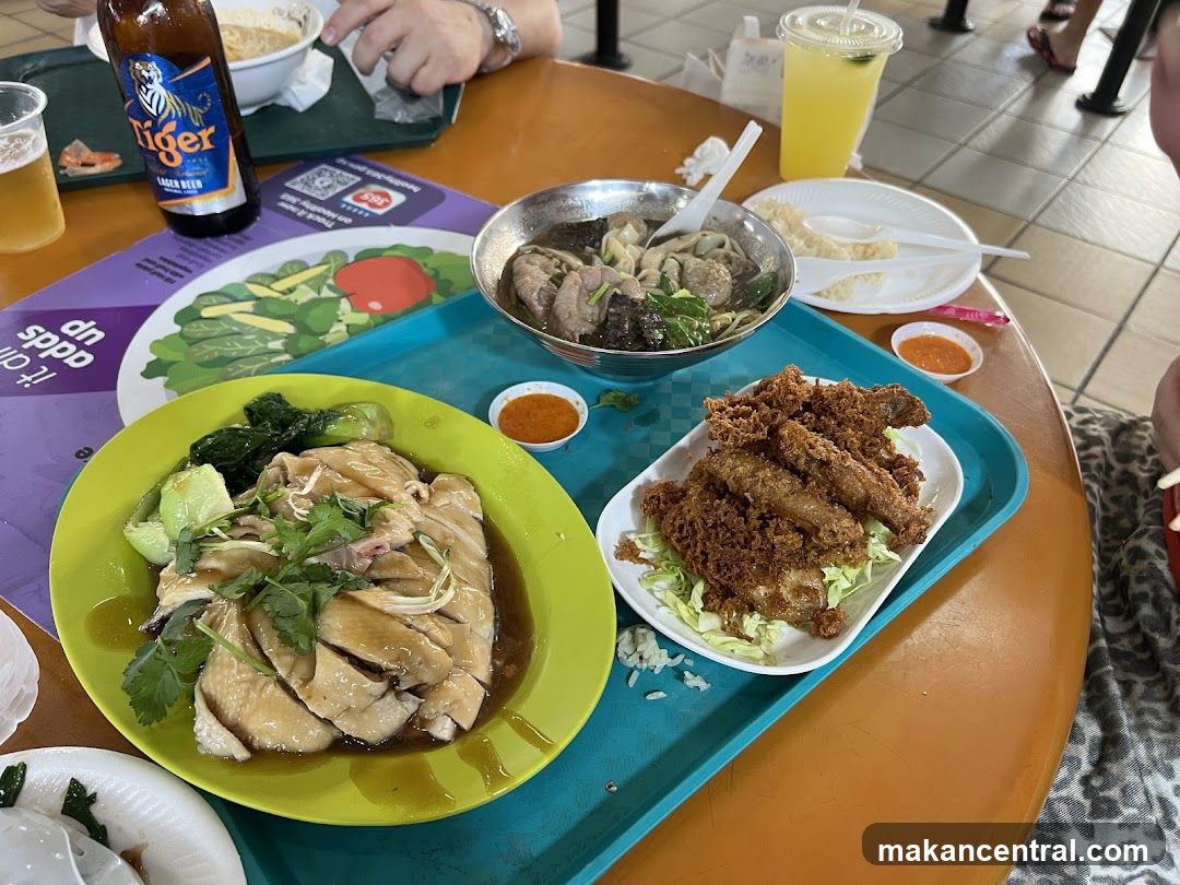 Food and Drinks on Table