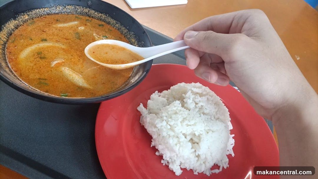 Tom Yum Soup with Rice
