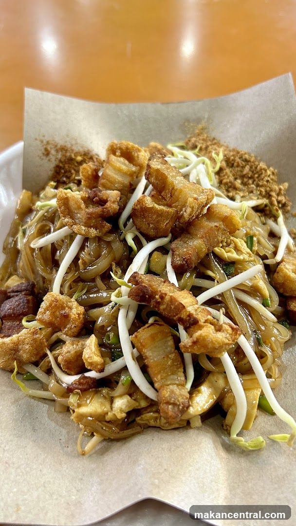Pad Thai with Crispy Pork Belly