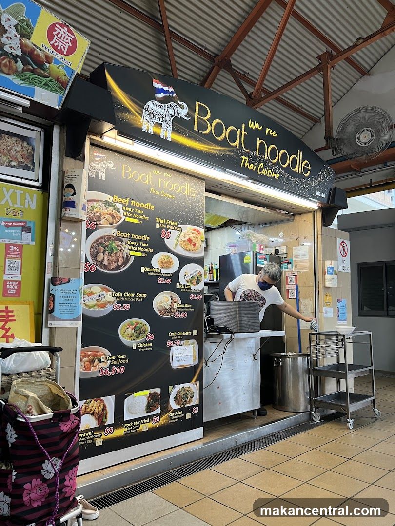 Boat Noodle Thai Cuisine Stall