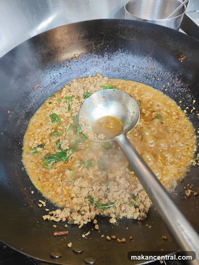 Stir-fry in a Wok