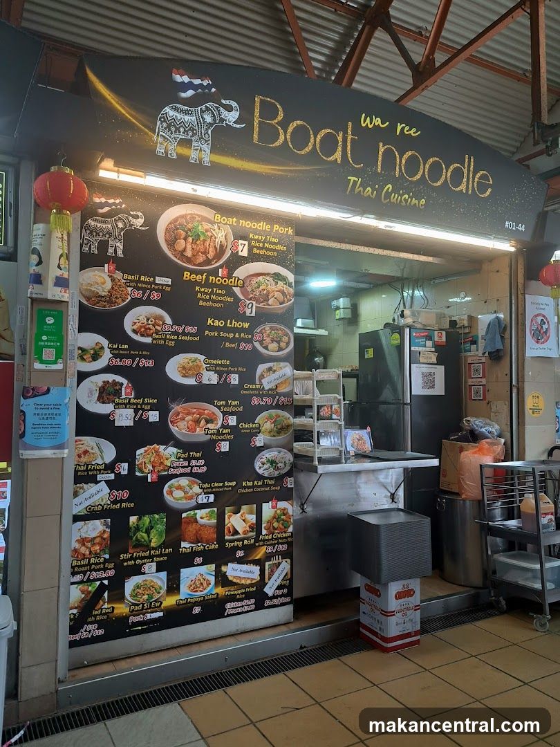 Wa Ree Boat Noodle Thai Cuisine