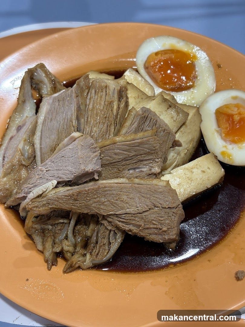 Braised Duck with Eggs and Tofu