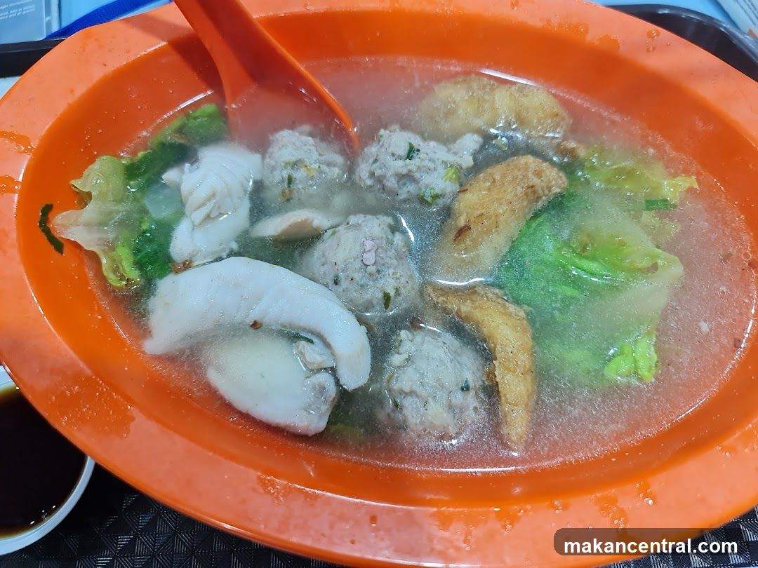 Fish ball soup