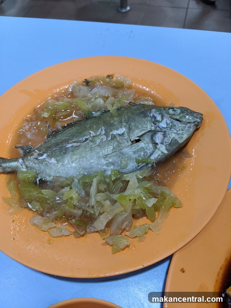 Steamed Fish with Vegetables