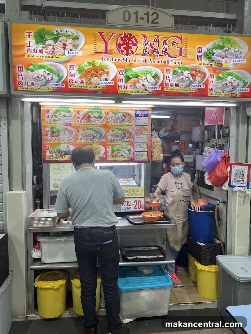 Food Stall with Menu