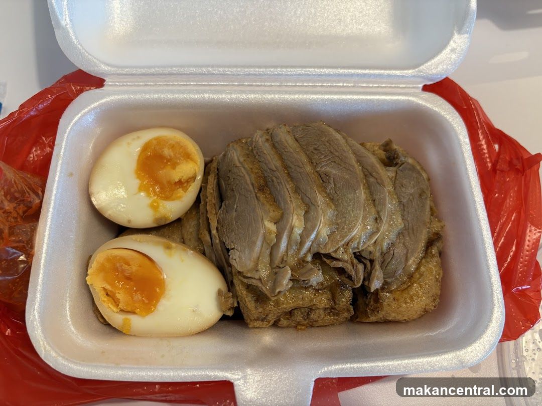 Sliced Duck with Eggs