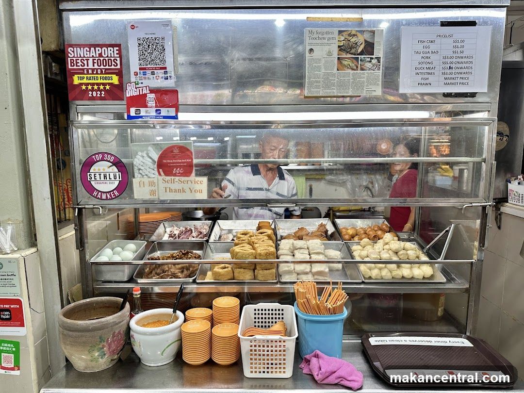 Food Stall Display