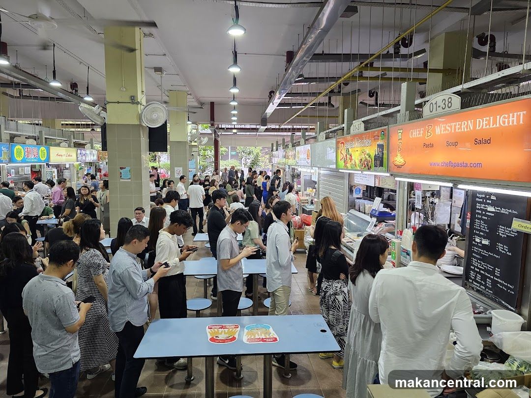 Busy Food Court