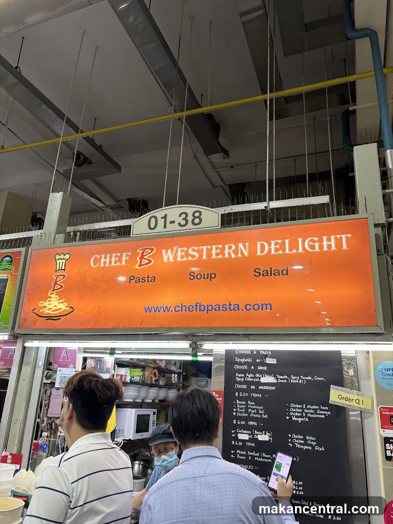 Western Food Stall Menu