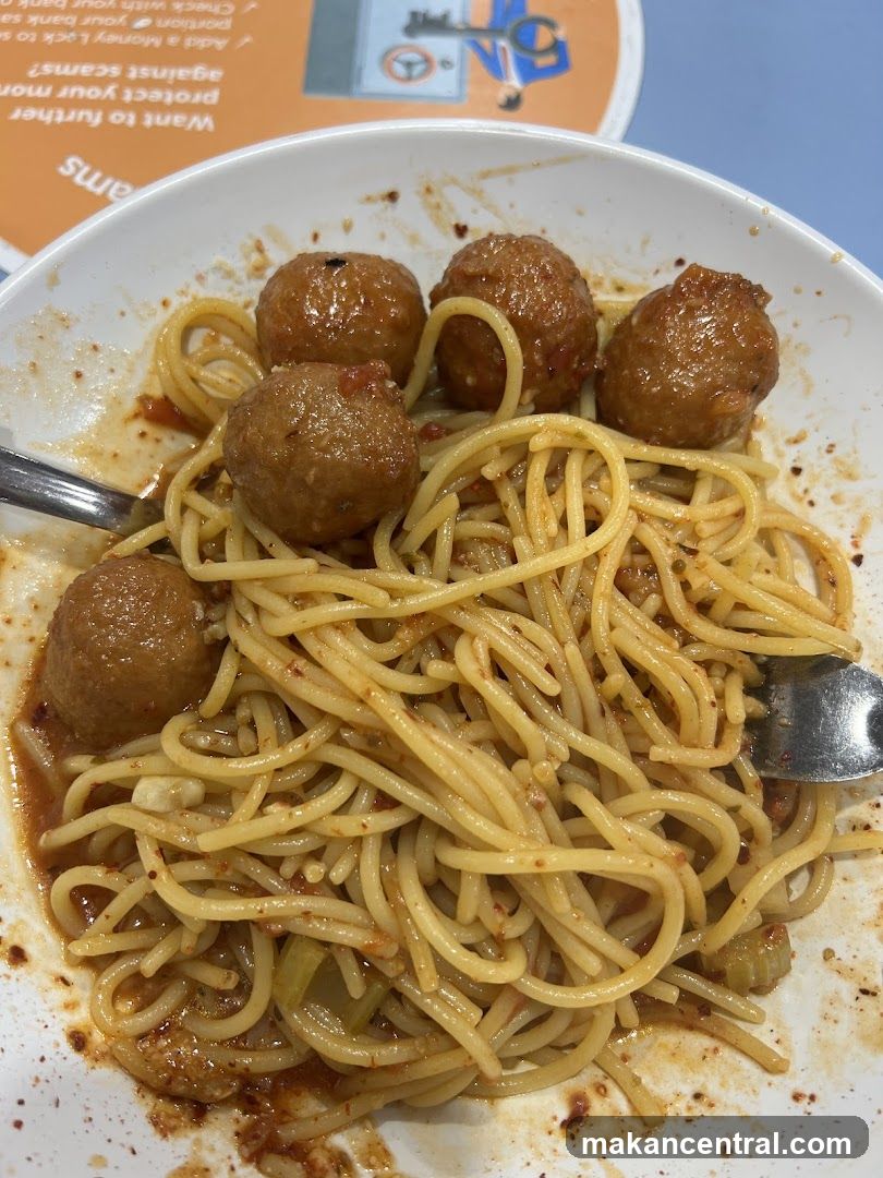 Spaghetti and Meatballs