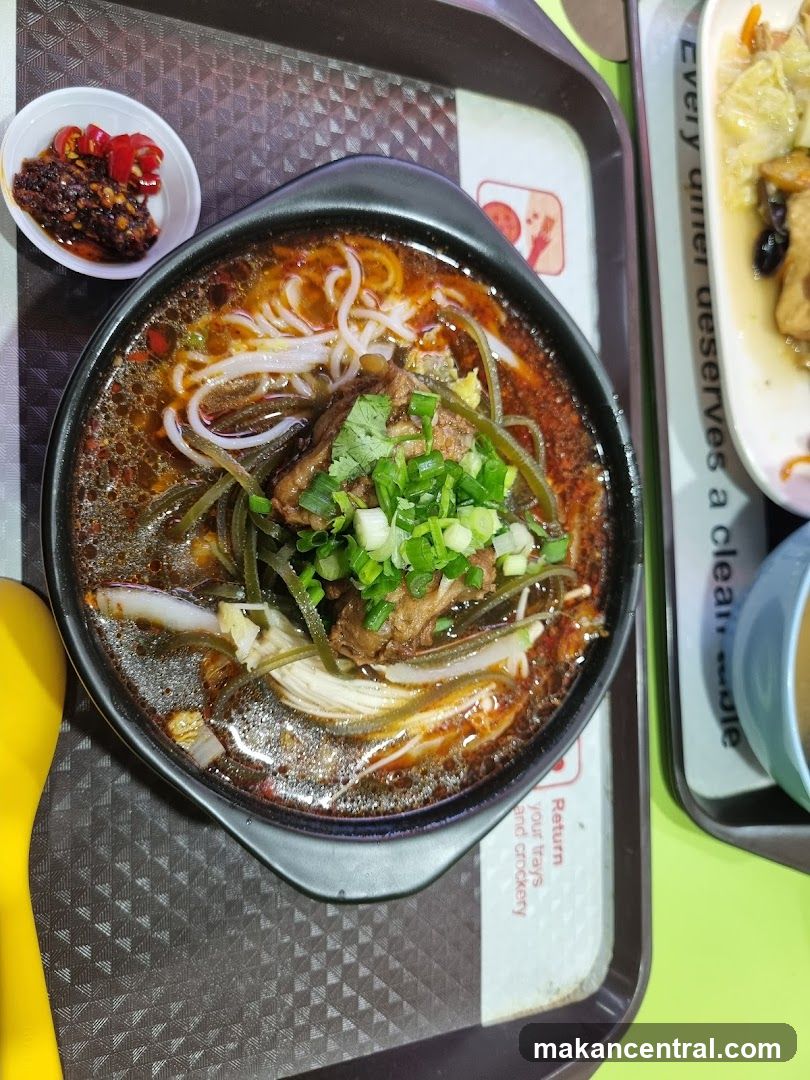 Noodle Soup with Side Dish
