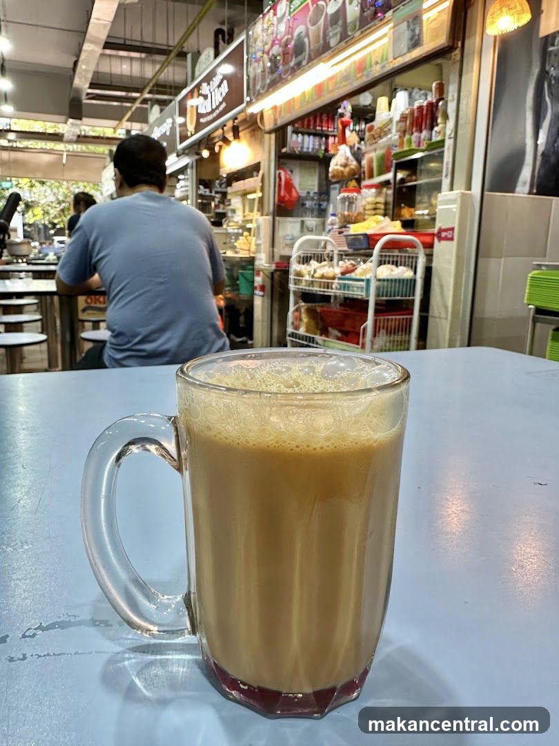 Beverage at a Food Stall