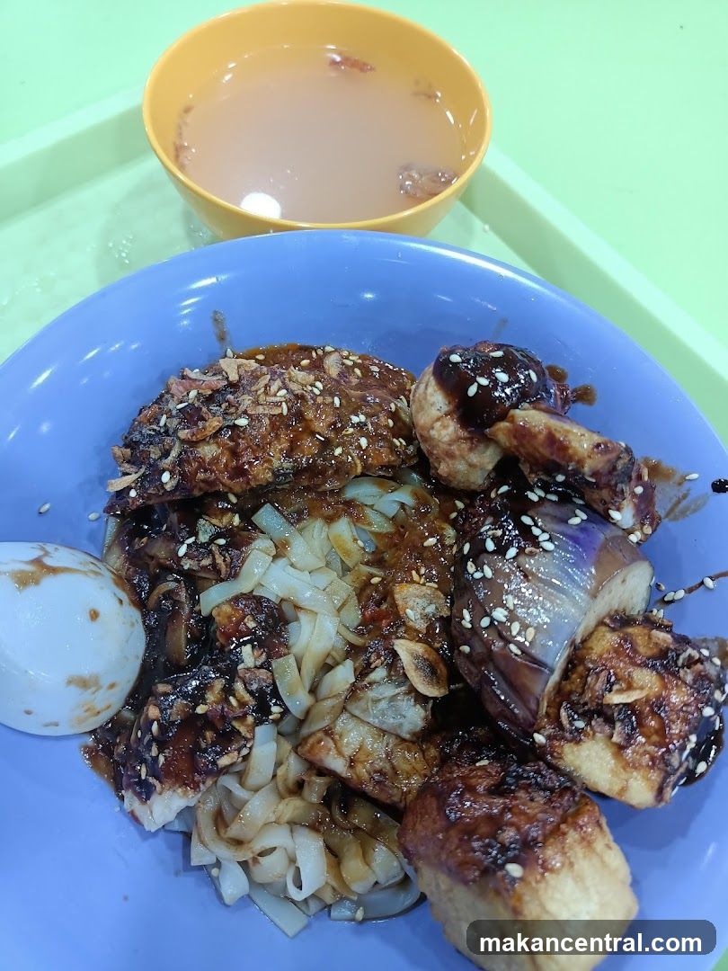 Noodles with Eggplant and Tofu