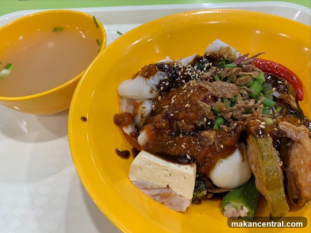 Chee Cheong Fun with Soup