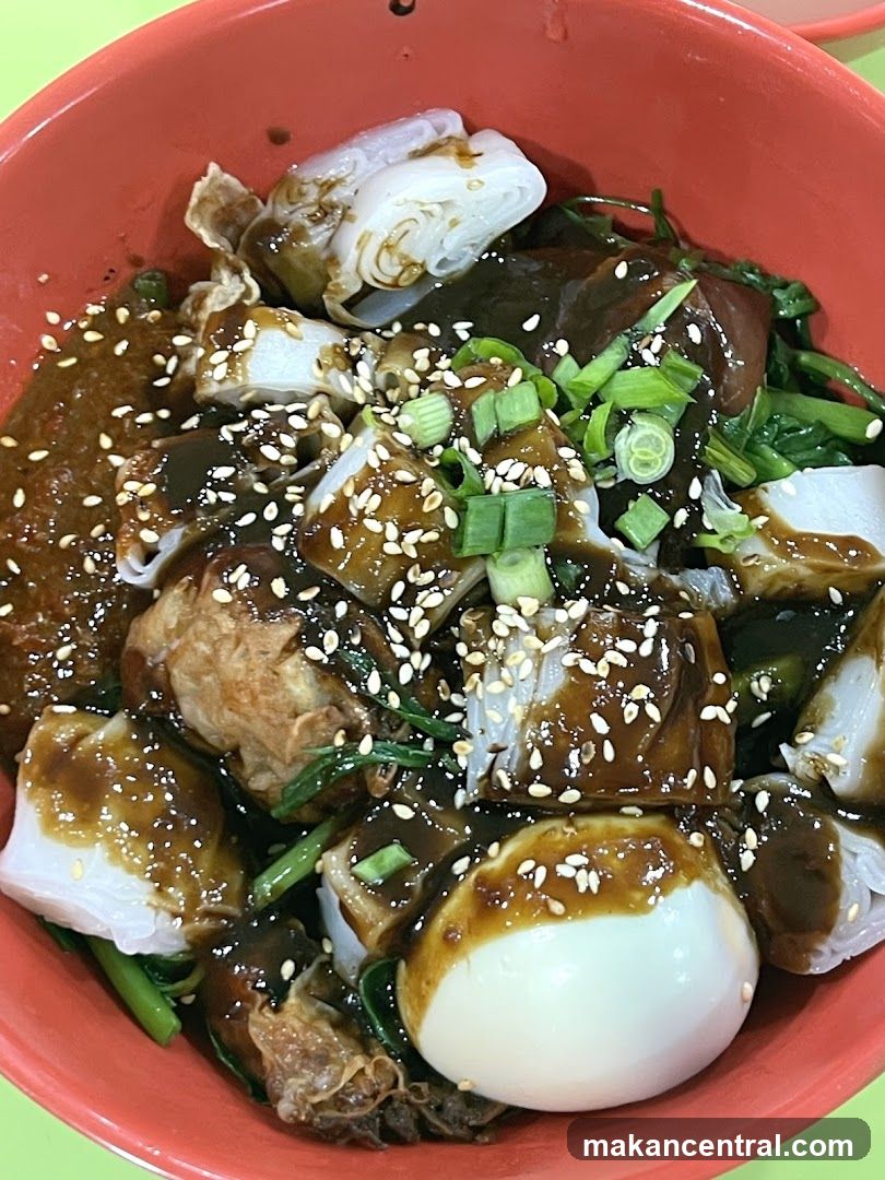 Chee Cheong Fun with Egg