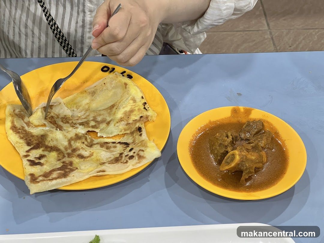 Roti Canai and Curry