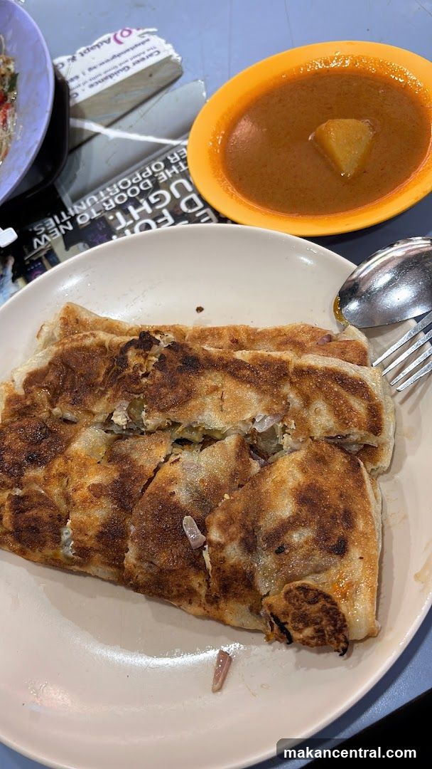 Roti Prata with Curry
