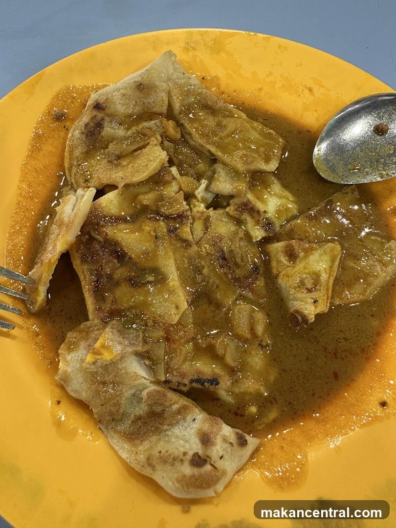 Roti Canai with Curry