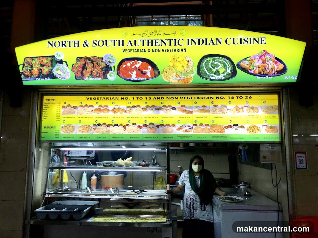 North & South Authentic Indian Cuisine Menu