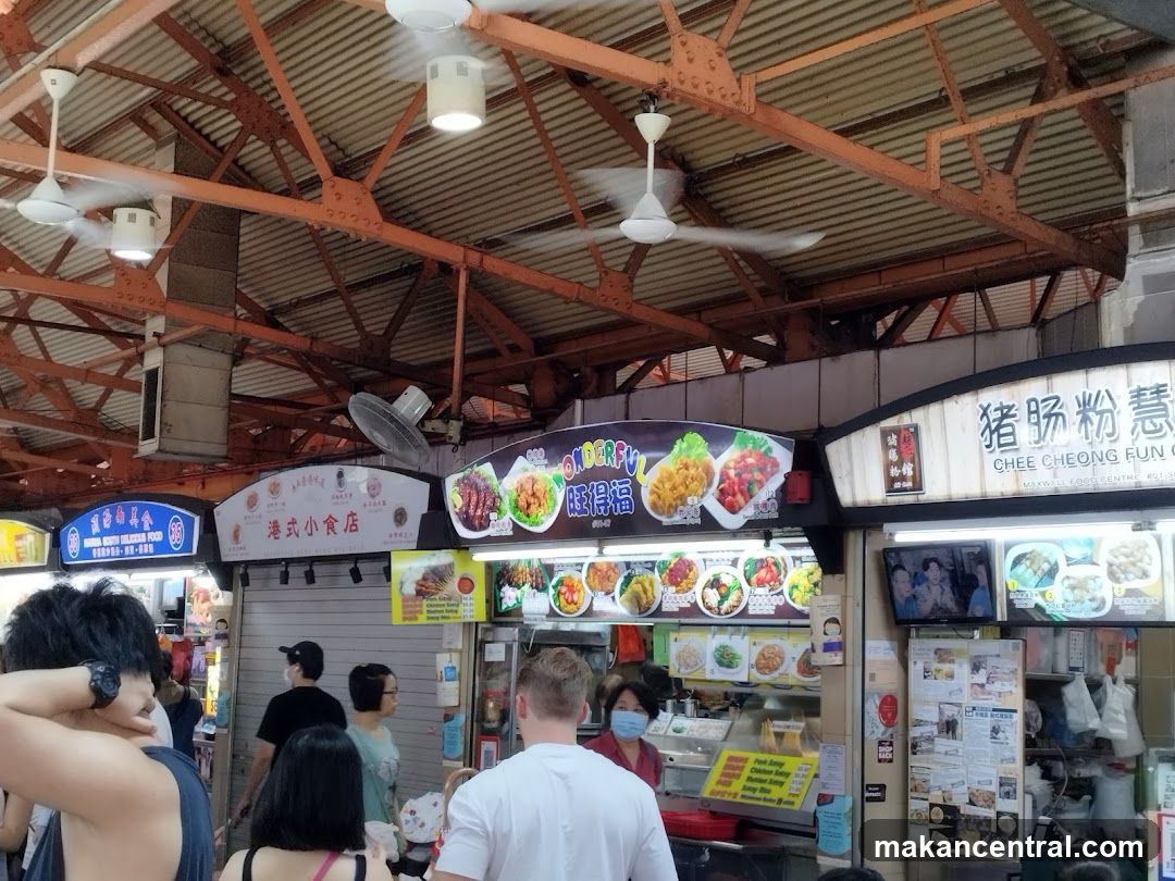 Food Stalls in a Market
