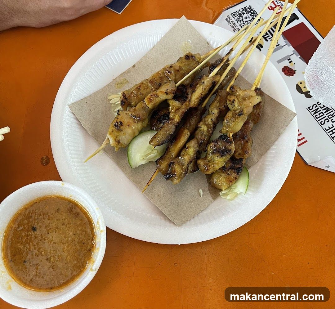 Chicken Satay with Peanut Sauce