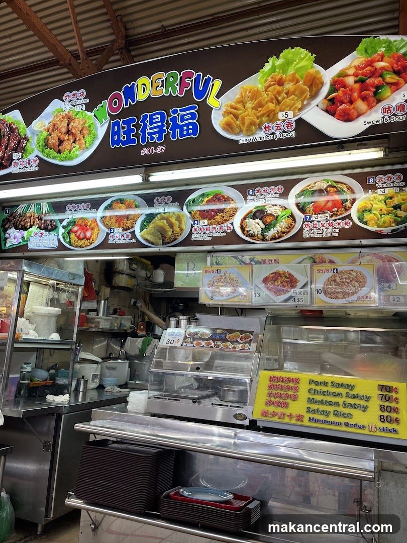 Food Stall Menu