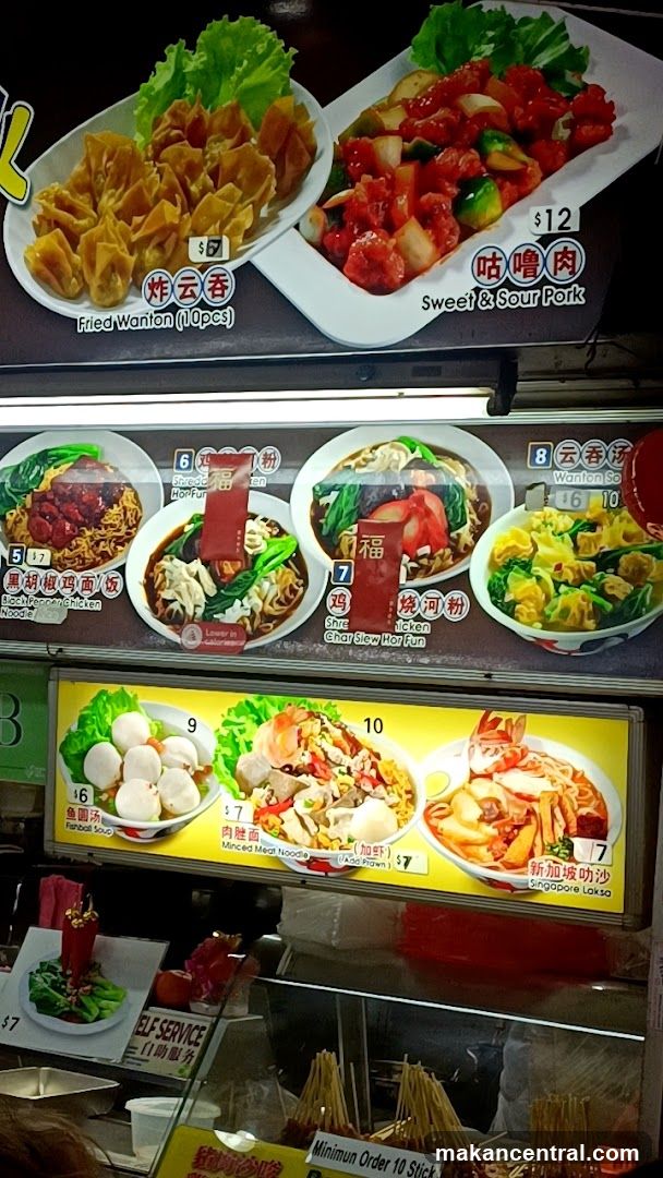 Food Menu Display