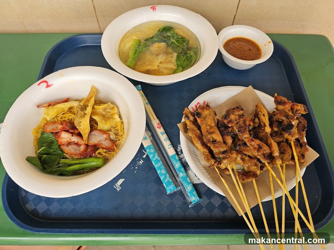 Noodles and Satay
