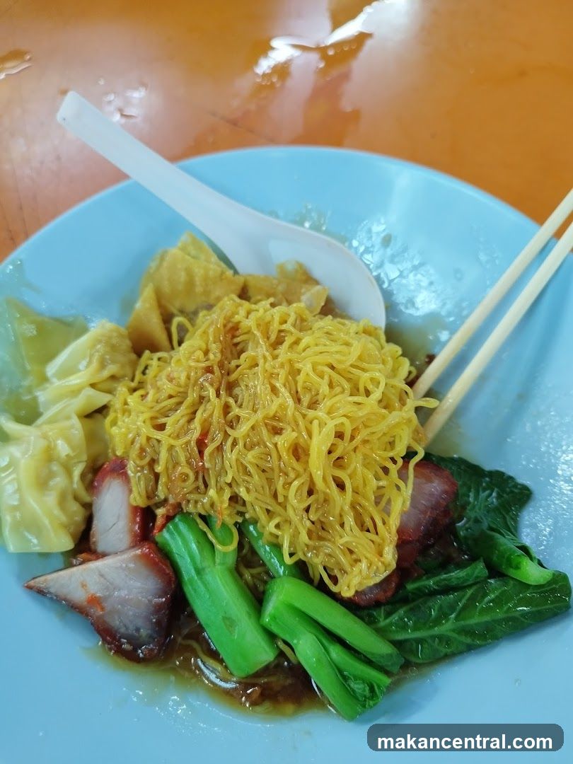 Noodles with Char Siu and Wontons