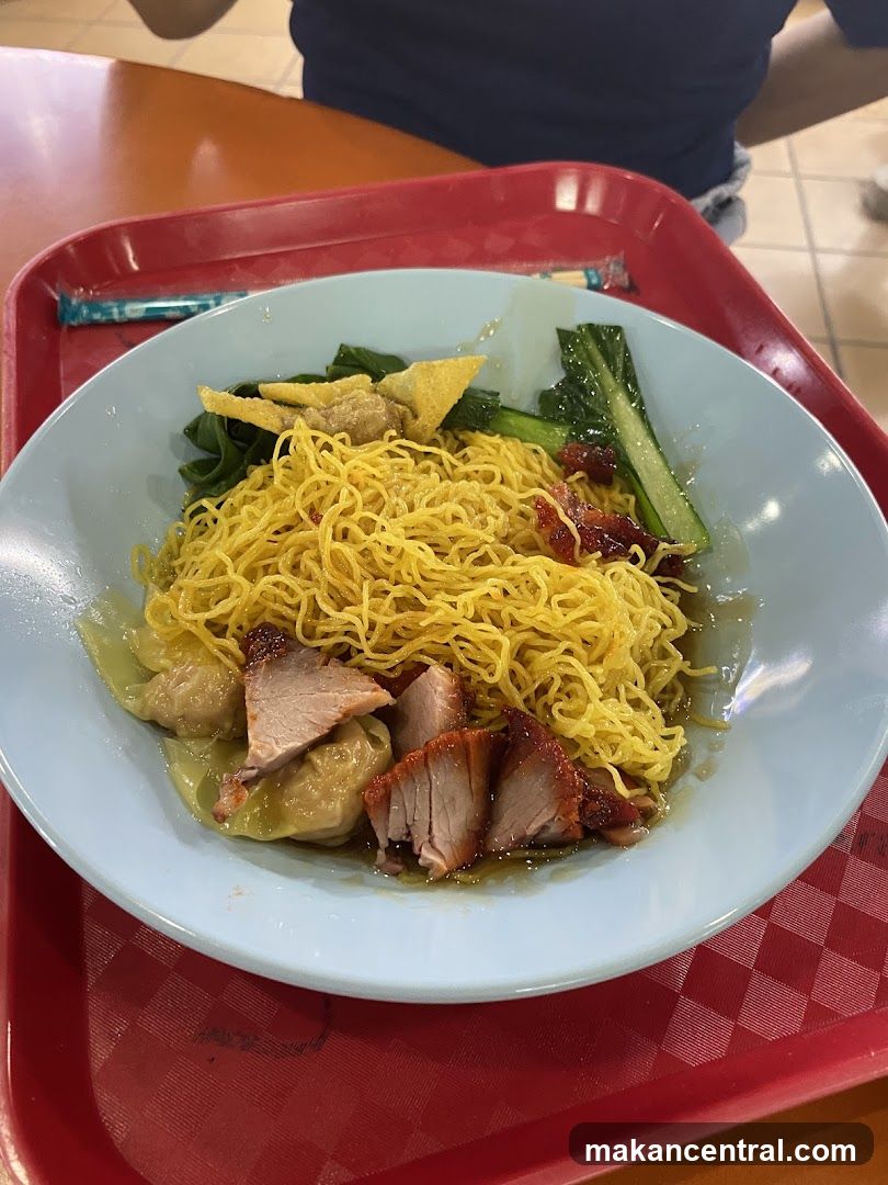 Noodles with Char Siu and Wontons