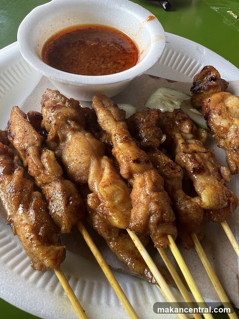Chicken Satay with Peanut Sauce