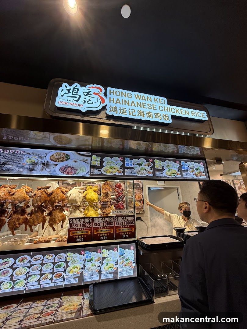 Hong Wan Kei Hainanese Chicken Rice Stall