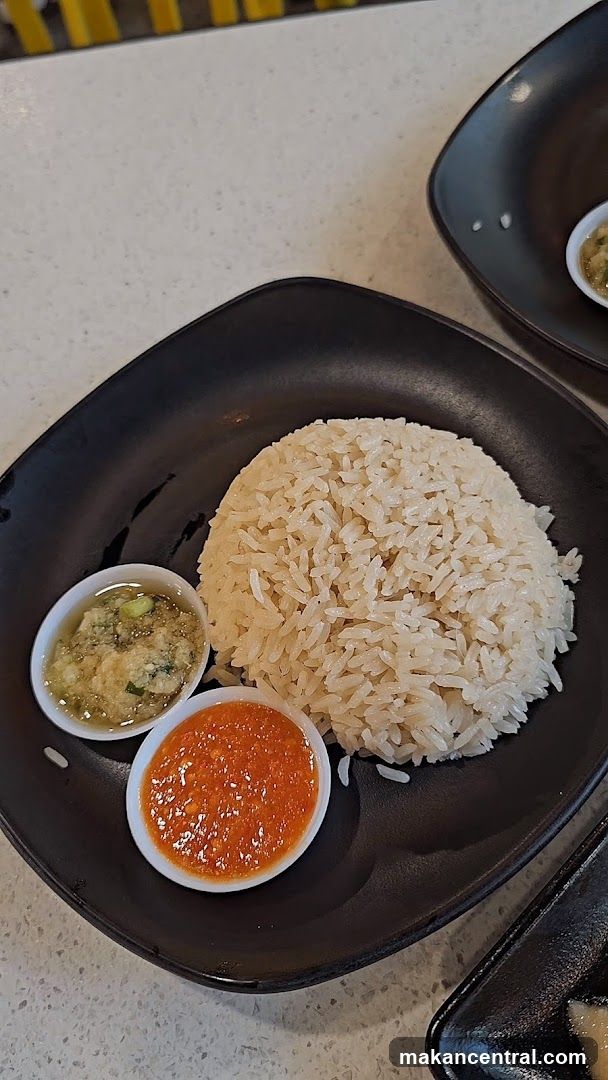 Chicken Rice with Sauces