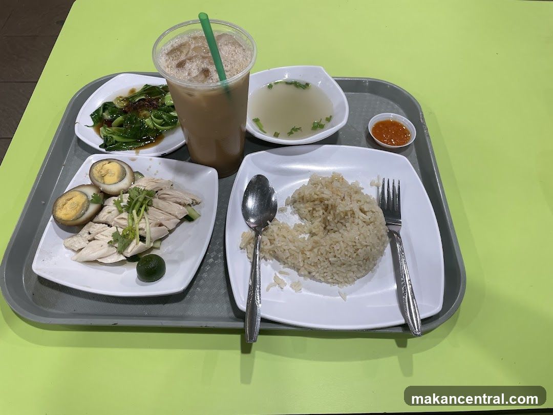 Hainanese Chicken Rice Meal