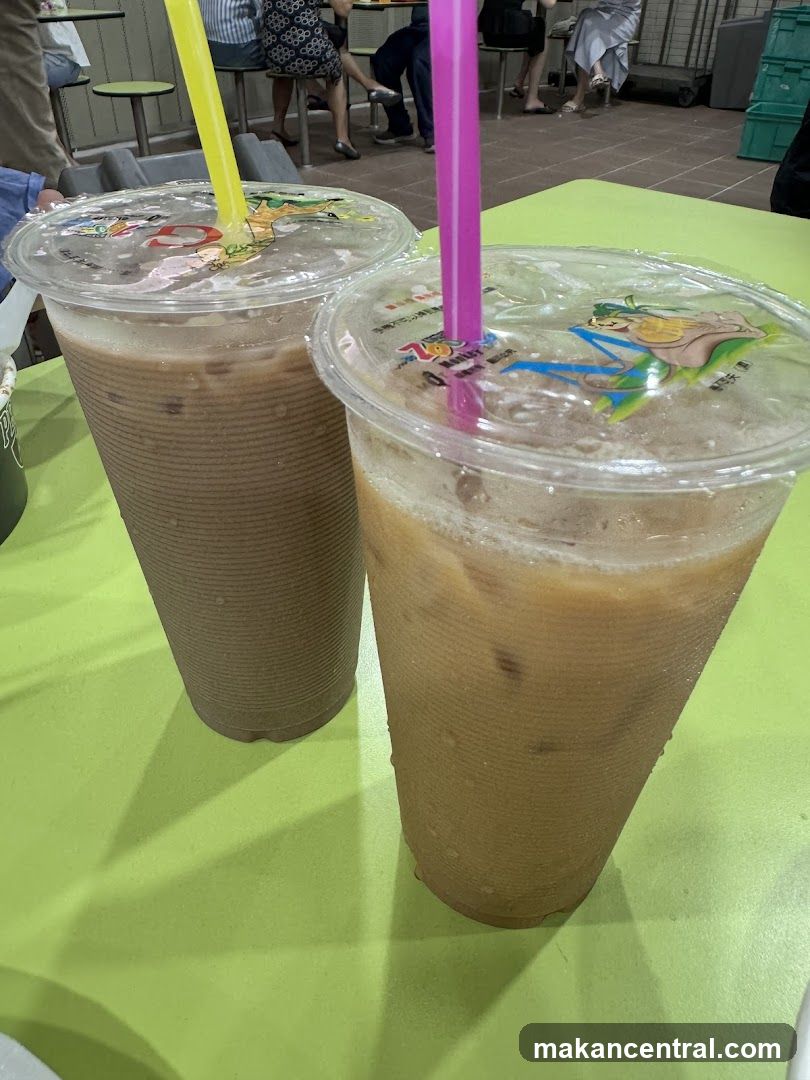 Two Iced Drinks