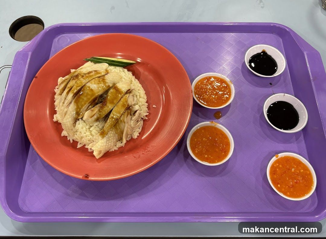 Chicken Rice with Sauces