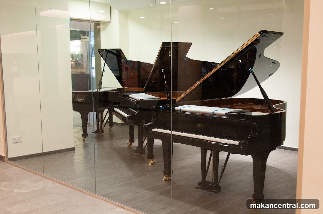 Grand Pianos on Display