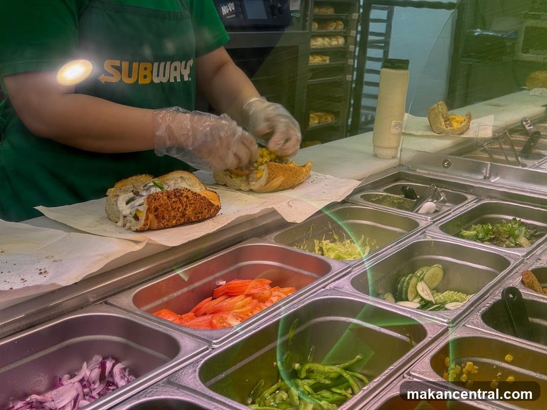 Subway Sandwich Preparation