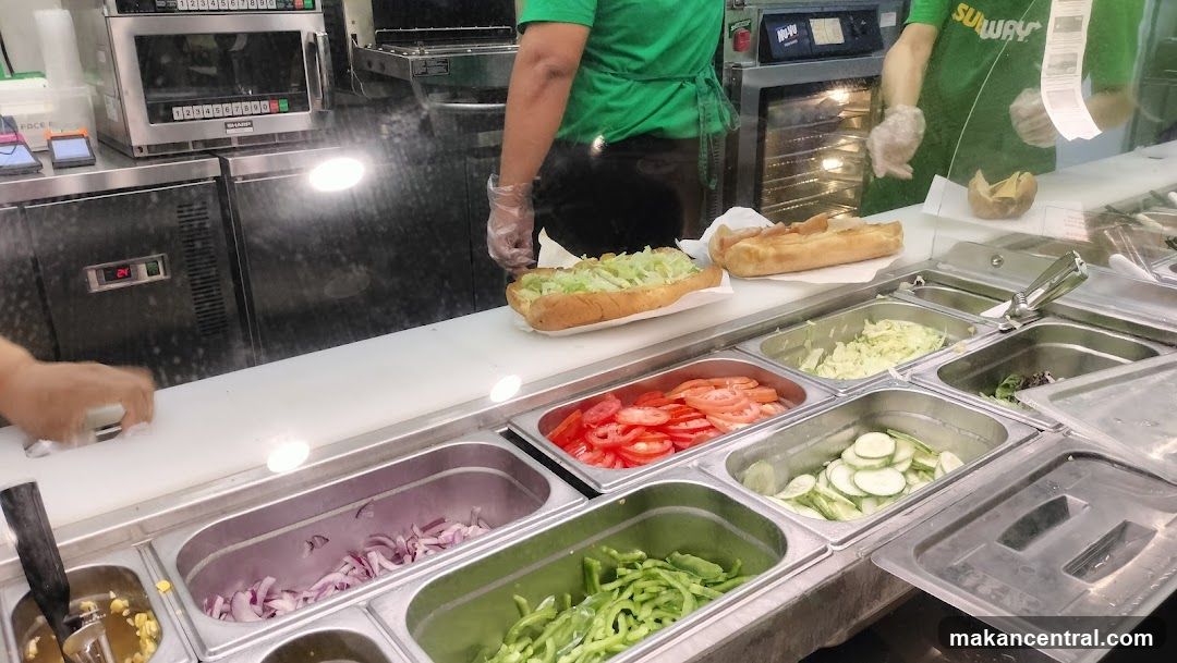 Subway Sandwich Preparation