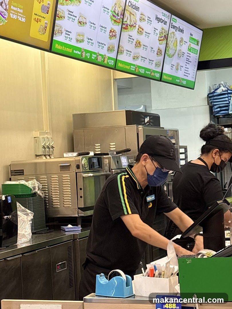 Sandwich Shop Counter