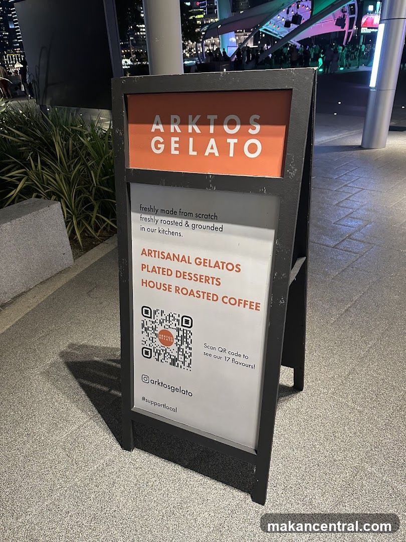 Arktos Gelato A-frame Sign