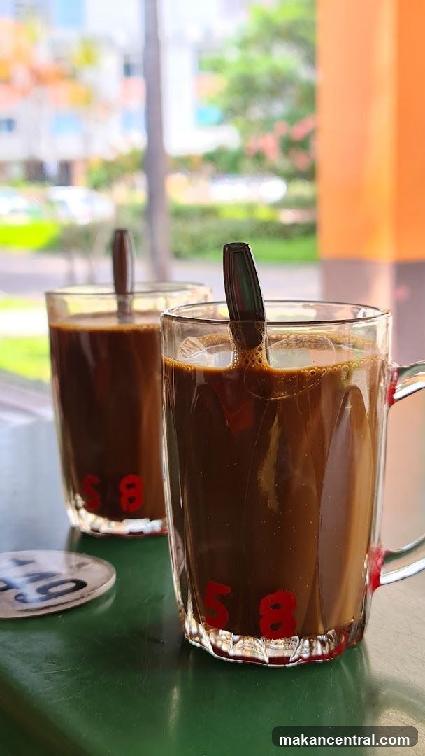 Two glasses of coffee